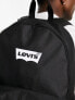 Levi's backpak in black with batwing logo