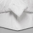 King 8pc Montvale Pinch Pleat Comforter Set White - Threshold