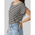 ფოტო #4 პროდუქტის VERO MODA Ava Plain Stripe short sleeve T-shirt