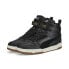 Фото #5 товара Puma RBD Game WTR 38760402 Mens Black Leather Lifestyle Sneakers Shoes