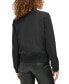 Фото #7 товара Women's Lightweight Zip-Detail Bomber Jacket