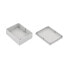 Plastic case Kradex Z90JS ABS with gasket and sleeves IP67 - 225x175x80mm light-colored