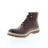 Фото #4 товара Мужская обувь ботинки Florsheim Lookout Plain Toe Boot коричневые Casual Dress Boots