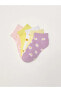 Фото #1 товара LCW Kids Desenli Kız Çocuk Patik Çorap 5'li