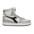 Фото #2 товара Diadora Mi Basket Used High Top Mens White Sneakers Casual Shoes 158569-C9594