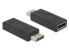 Фото #1 товара Delock 2xDisplayport 1.2 - Displayport 1.2 - Displayport 1.2 - Black