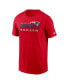 Фото #4 товара Men's Red New England Patriots Local Essential T-shirt