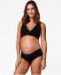 Фото #2 товара Maternity Foldover Hipster 4-Pack