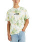 Фото #1 товара Men's Relaxed-Fit Paint Splatter Logo T-Shirt