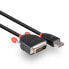 Фото #6 товара Lindy 3m DisplayPort to DVI Cable - 3 m - DVI-D - DisplayPort - 2.7 Gbit/s - Black - Male/Male