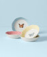 Фото #2 товара Butterfly Meadow Porcelain Fruit Dishes, Set of 4