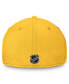 Men's Gold Nashville Predators Authentic Pro Rink Flex Hat