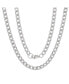 ფოტო #1 პროდუქტის Men's Stainless Steel Accented 6mm Cuban Chain 24" Necklaces