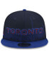 Men's Navy Toronto Blue Jays 2024 City Connect Alternate 9FIFTY Snapback Hat Синий - фото #2