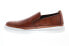 Фото #5 товара Robert Graham Verke RG5513S Mens Brown Leather Lifestyle Sneakers Shoes 12