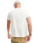 ASOS DESIGN t-shirt in off white with chest print