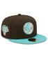 Фото #1 товара Men's Brown, Mint Boston Red Sox Walnut Mint 59FIFTY Fitted Hat