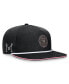 ფოტო #1 პროდუქტის Branded Men's Black Inter Miami CF Iron Golf Snapback Hat
