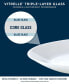 Фото #6 товара Vitrelle Shimmering White Plates, Set of 8