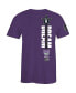 Men's and Women's x Black History Collection Purple Sacramento Kings T-shirt M - фото #2