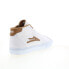 Фото #15 товара Lakai Flaco II Mid MS3220113A00 Mens White Skate Inspired Sneakers Shoes