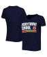 ფოტო #1 პროდუქტის Women's Navy Auburn Tigers Auburn Everything School T-shirt