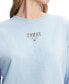 Фото #3 товара Women's Relaxed-Fit Essential Logo Crewneck Sweater