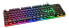 Фото #1 товара Deltaco GAM-021-RGB-DE - Full-size (100%) - USB - Membrane - QWERTZ - RGB LED - Black