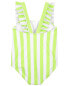 Фото #16 товара Купальник для девочек Carter's Toddler Striped 1-Piece