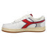 Фото #3 товара Diadora Magic Basket Low Icona Lace Up Sneaker Mens White Sneakers Casual Shoes