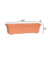 Фото #3 товара Maunfacturing Countryside Flower Box Planter, Terracotta Color - 23.75"