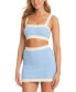 Фото #3 товара Women's Colorblocked Tube Skirt Cover-Up