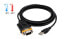 Exsys EX-1311-2T - USB Type A 2.0 - RS-232 - 2.5 m - Black