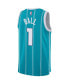 ფოტო #3 პროდუქტის Big Boys LaMelo Ball Teal Charlotte Hornets Swingman Jersey - Icon Edition