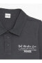 Polo Yaka Baskılı Kısa Kollu Erkek Çocuk Tişört