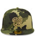 Фото #3 товара Men's Camo Washington Nationals 2022 Armed Forces Day On-Field 59Fifty Fitted Hat