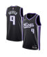 ფოტო #1 პროდუქტის Men's and Women's Kevin Huerter Black Sacramento Kings Swingman Jersey - Icon Edition