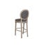 Фото #4 товара Барный стул DKD Home Decor Темно-серый Ель 48 x 54 x 118 см