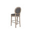 Stool DKD Home Decor Dark grey Fir 48 x 54 x 118 cm