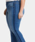 Фото #4 товара Plus Size Marilyn Straight High Rise Ankle Jeans