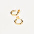 Фото #2 товара Минималистичные позолоченные серьги-кольца Medium CLOUD Gold AR01-377-U
