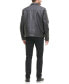 Фото #2 товара Men's Faux Leather Laydown Collar Jacket