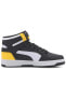 Фото #3 товара Rebound Lay Up Sl Jr Mid 370486-12 Sneakers Jordan Boğazlı Unisex Spor Ayakkabı Siyah-sarı