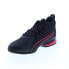 Фото #7 товара Puma Axelion Mid 37711903 Mens Black Canvas Athletic Running Shoes