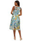 Фото #2 товара Women's Printed Fit & Flare Dress