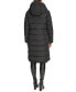 ფოტო #2 პროდუქტის Women's Bibbed Hooded Puffer Coat