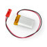 Фото #1 товара Akyga Li-Pol cell 250mAh 1S 3,7V - JST-BEC connector + socket - 30x17x6mm