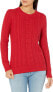 Фото #2 товара Amazon Essentials Women's Cable Knit Pullover with Long Sleeves and Crew Neck, Available in Plus Sizes