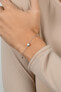Shiny bronze bracelet with zircons BRC58R