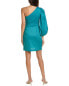 Фото #2 товара Платье женское Ted Baker London One-Shoulder Linen-Blend Mini Dress